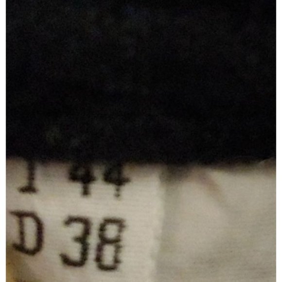 Blumarine Black Velvet Control High Waist Straight skinny Pants 38T - Picture 13 of 15